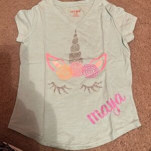 Kids unicorn tshirt
